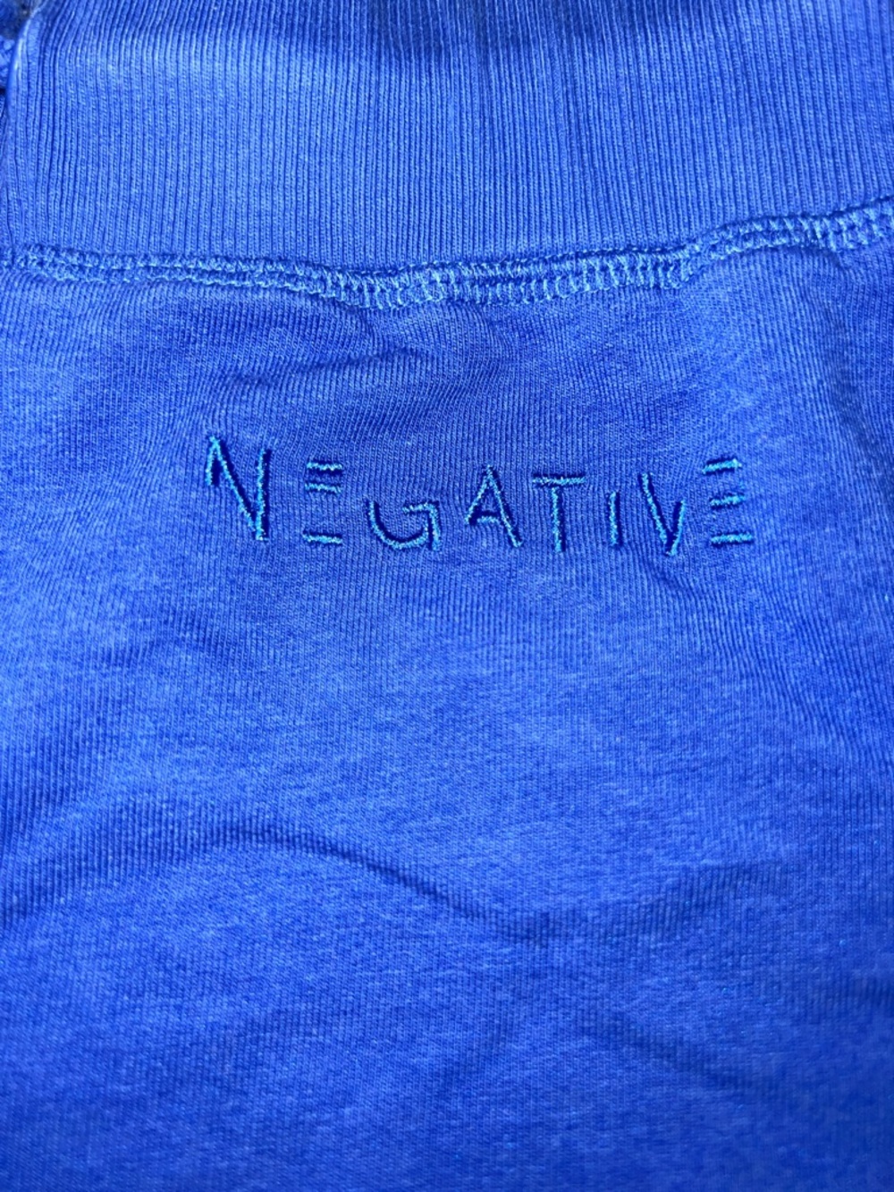 Negative Women's Cobalt Blue Drawstring Jogger Sweats - Picture 7 of 7